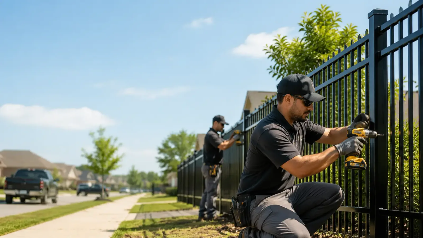 Metal Fence Installation in Monroeville, NJ